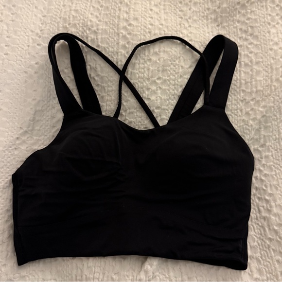 Lululemon/Like a Cloud Longline Bra Light Support/Black/Good/Sz 6 - Picture 3 of 6